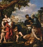 Pietro da Cortona The Alliance of Jacob and Laban Spain oil painting artist